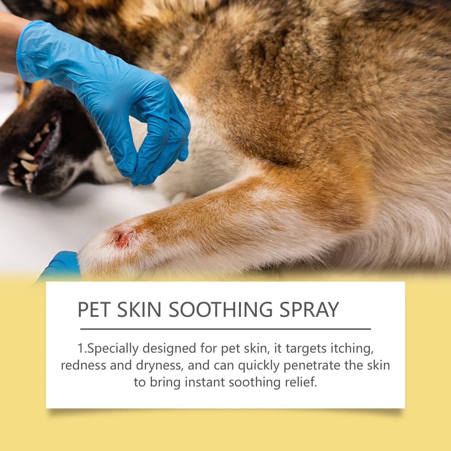 Pet Skin Care Spray — Relieve Discomfort for Dogs & Cats