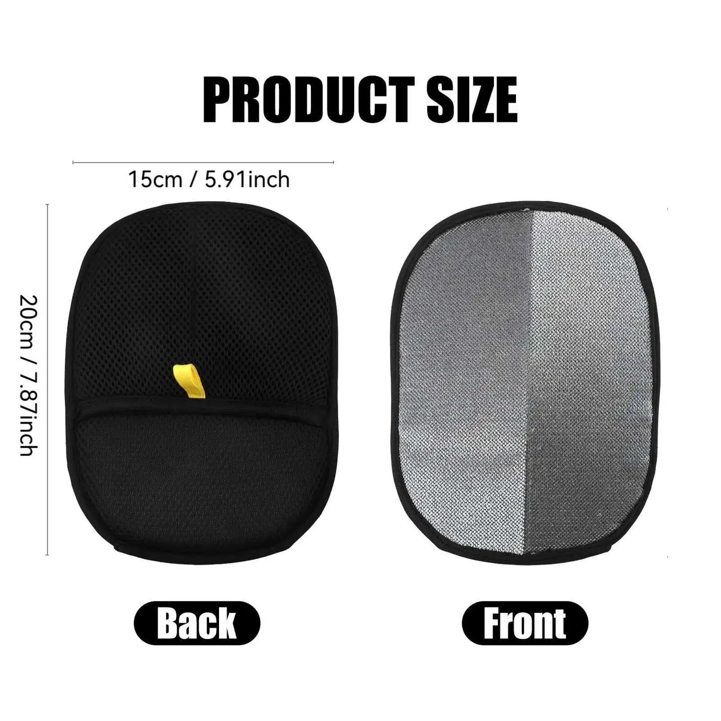 Double-Sided Pet Fur Gloves — Reusable Hair Removal for Dog/Cat Fur on Furniture and Clothes