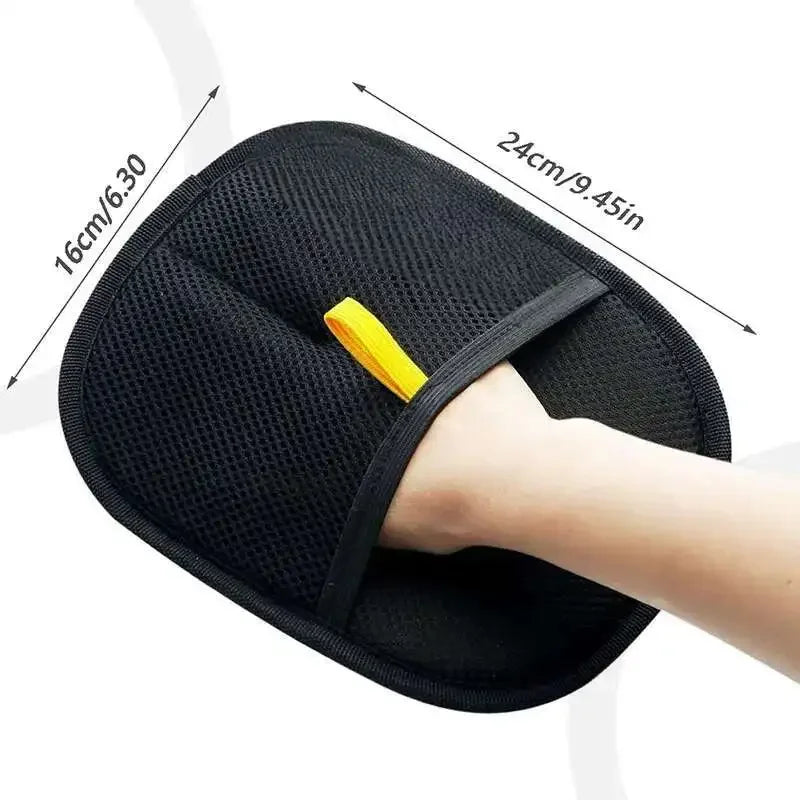 Double-Sided Pet Fur Gloves — Reusable Hair Removal for Dog/Cat Fur on Furniture and Clothes